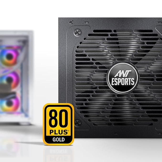 ANT ESPORTS 80+ GOLD 650 WATTS SMPS - FG650V2