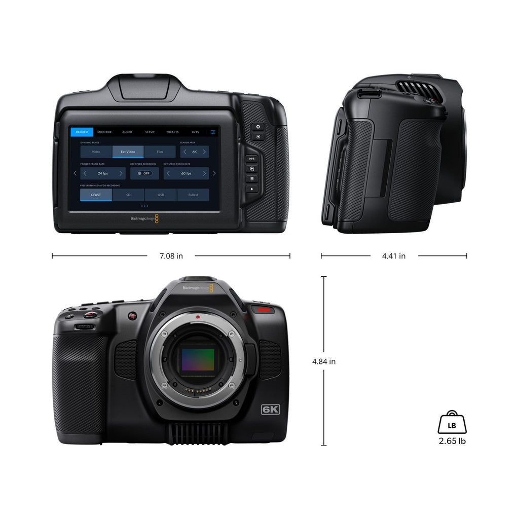 BLACKMAGIC URSA Mini Pro 12K OLPF