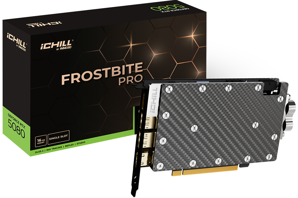 INNO3D RTX 5080 16 GB ICECHILL FROSTBITE PRO