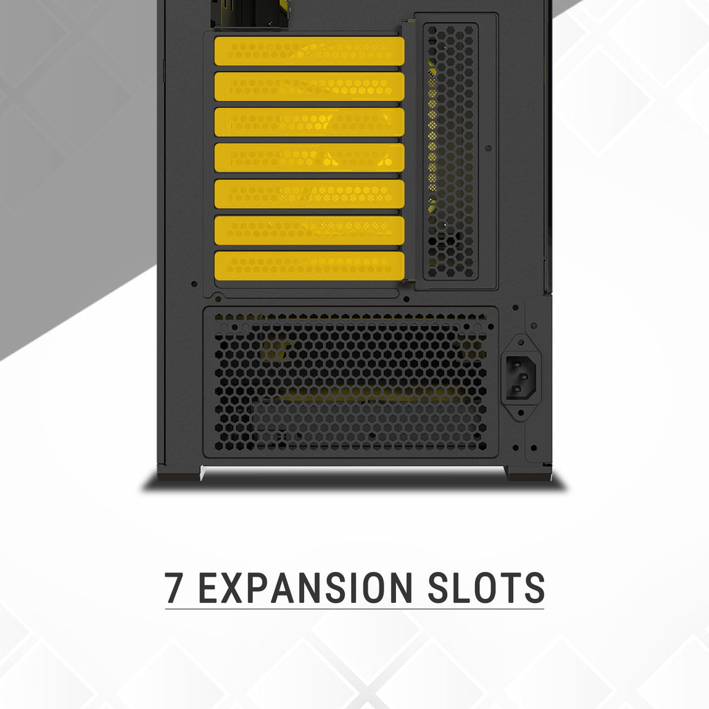 Ant Esports Chassis 511 Air 5F - Black ( Chassis Without Power Supply )