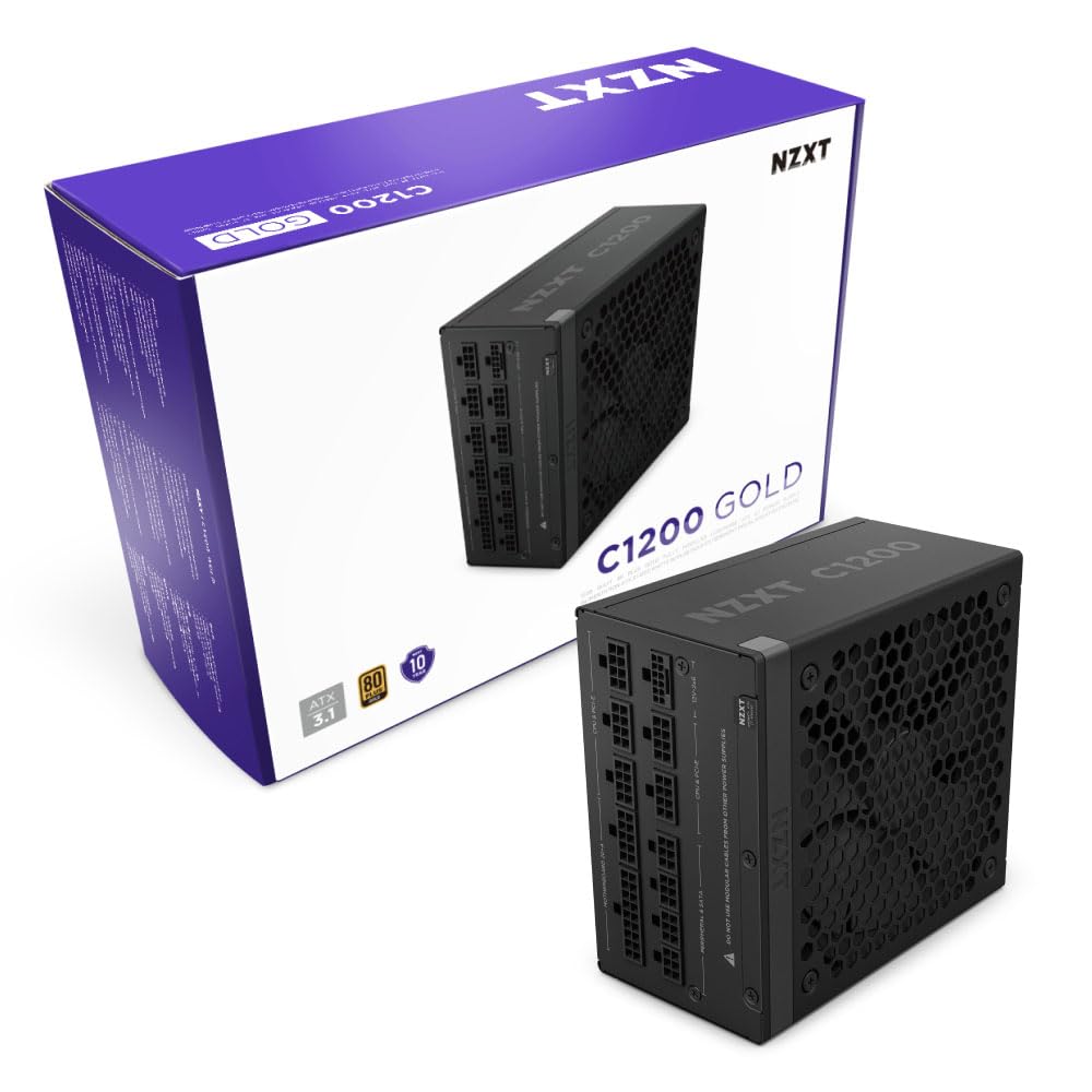NZXT C1200 Gold ATX 3.1 Black