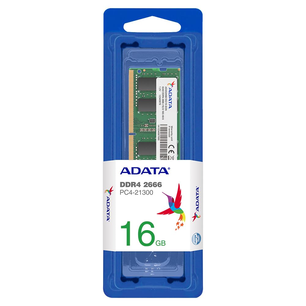ADATA Premier 16GB 2666MHz SO-DIMM DDR4 Laptop Memory