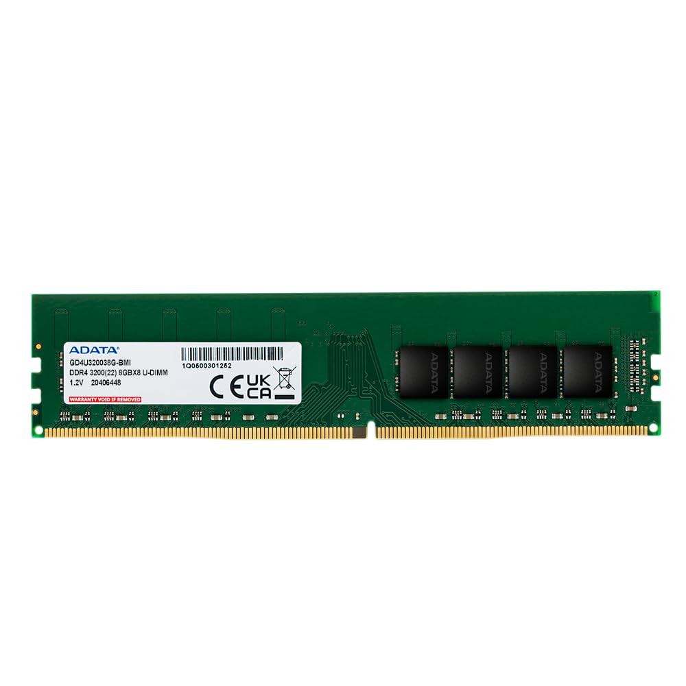 ADATA Premier 8GB 3200MHz U-DIMM DDR4 Desktop Memory