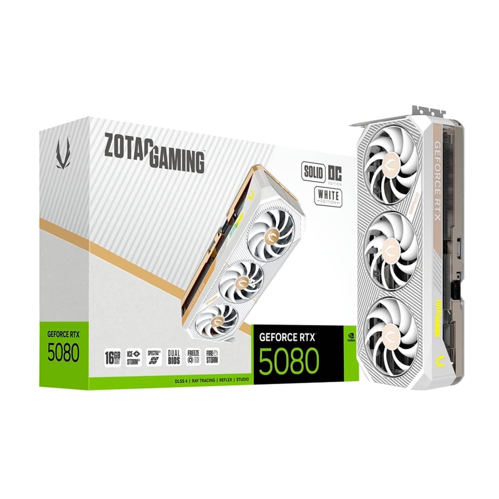 Zotac RTX 5080 16 GB SOLID OC WHITE