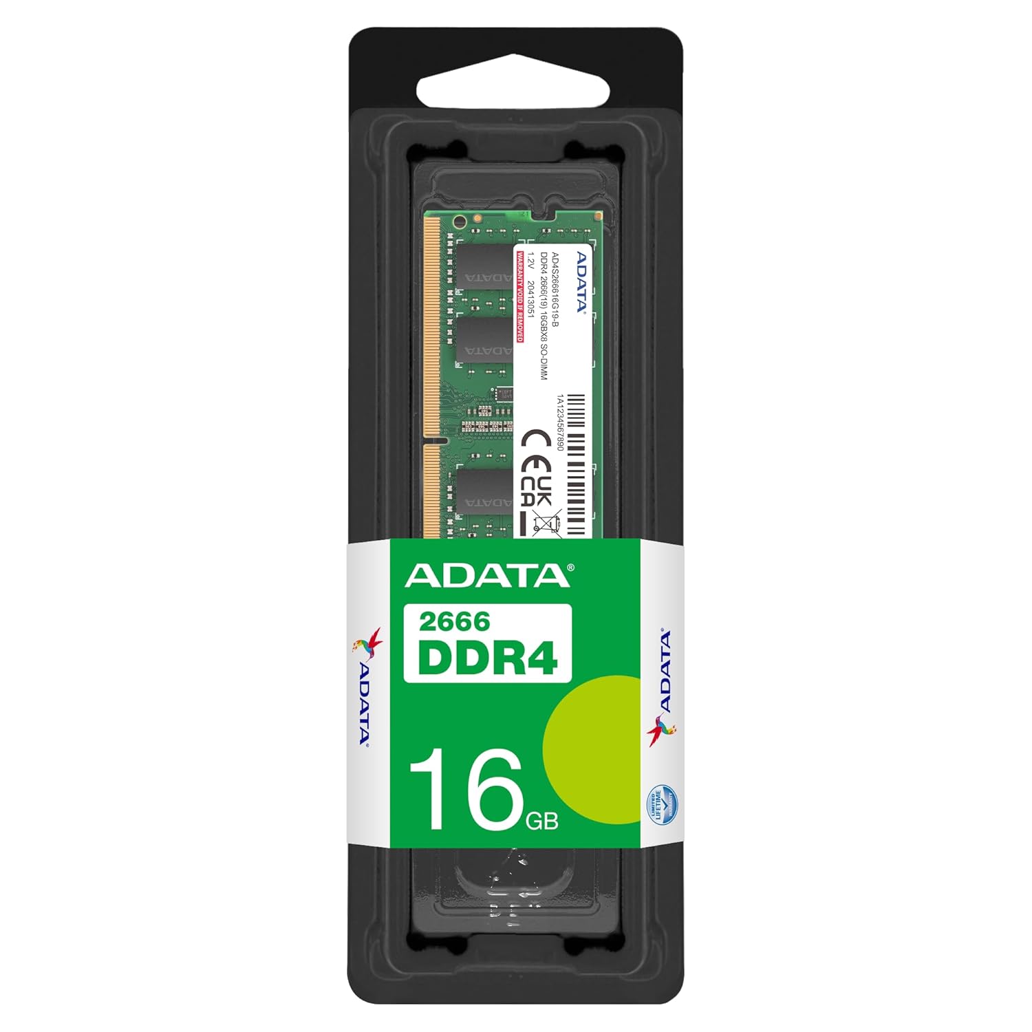 ADATA Premier 16GB 2666MHz SO-DIMM DDR4 Laptop Memory