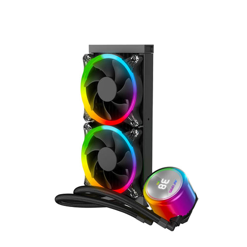 ANT ESPORTS ARGB COOLER BLACK - ICECHROMA 240