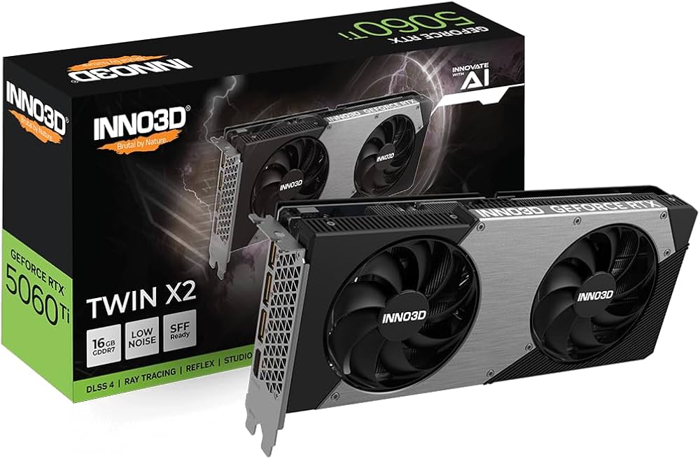 INNO3D RTX 5060 TI 16 GB TWIN X2