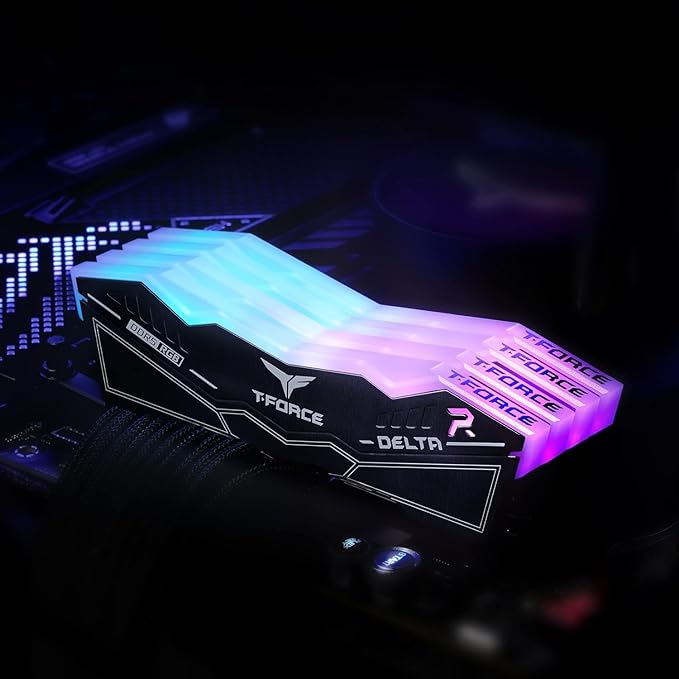 TeamGroup T-Force Delta RGB 2x32GB 6400MHz Black 64GB DDR5
