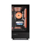 Ant Esports Chassis Crystal X6 -Black ( Chassis Without Power Supply )