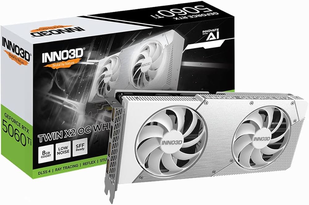 INNO3D RTX 5060 8 GB Twin X2 OC White