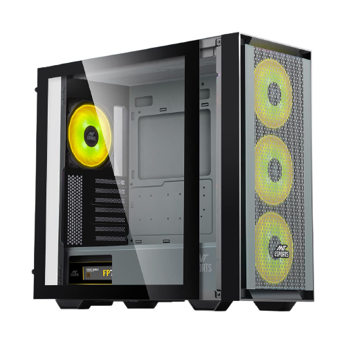 Ant Esports 690 Air Black ( Computer Chassis Without PSU)