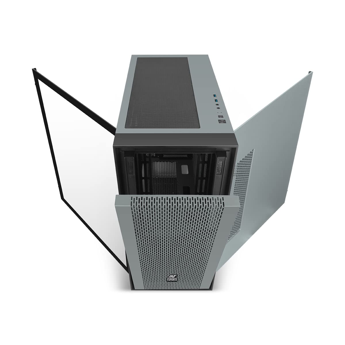 Ant Esports 690 Air Black ( Computer Chassis Without PSU)