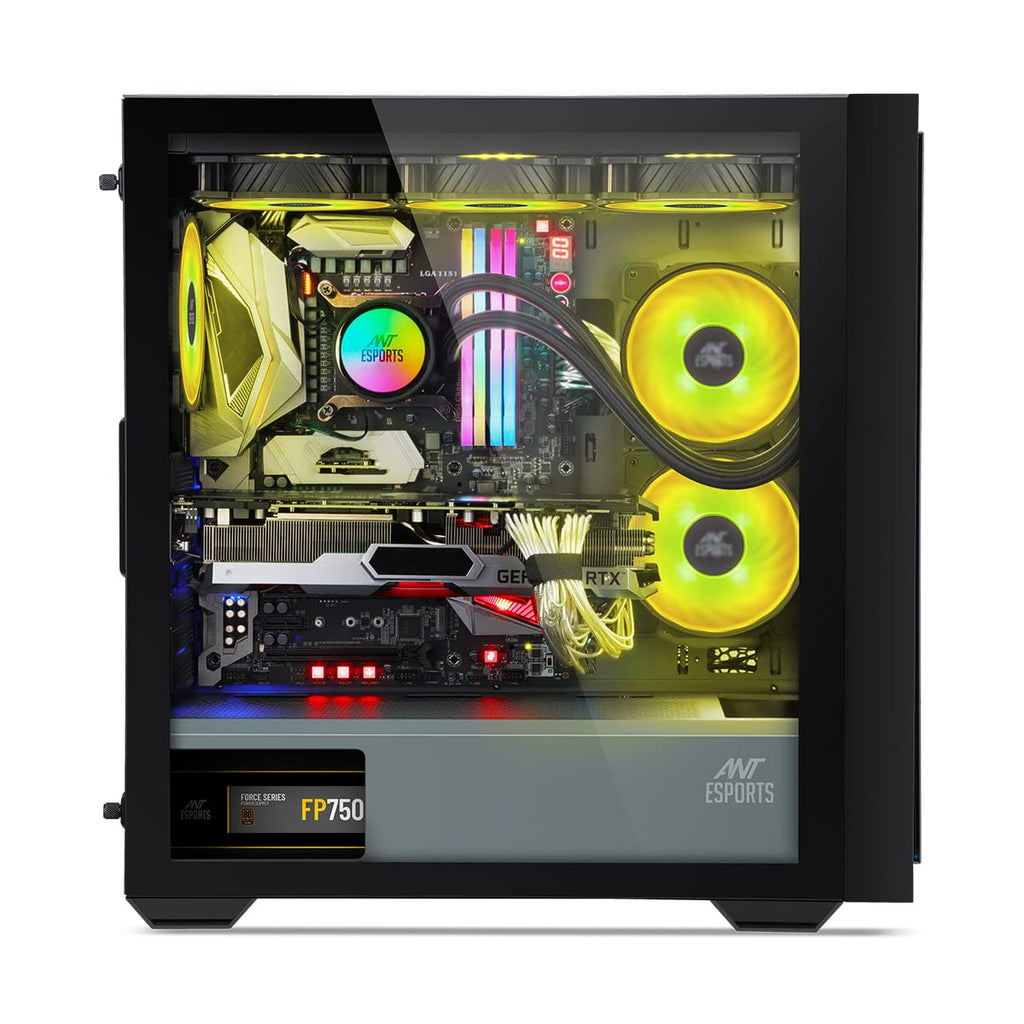 Ant Esports 690 Air Black ( Computer Chassis Without PSU)