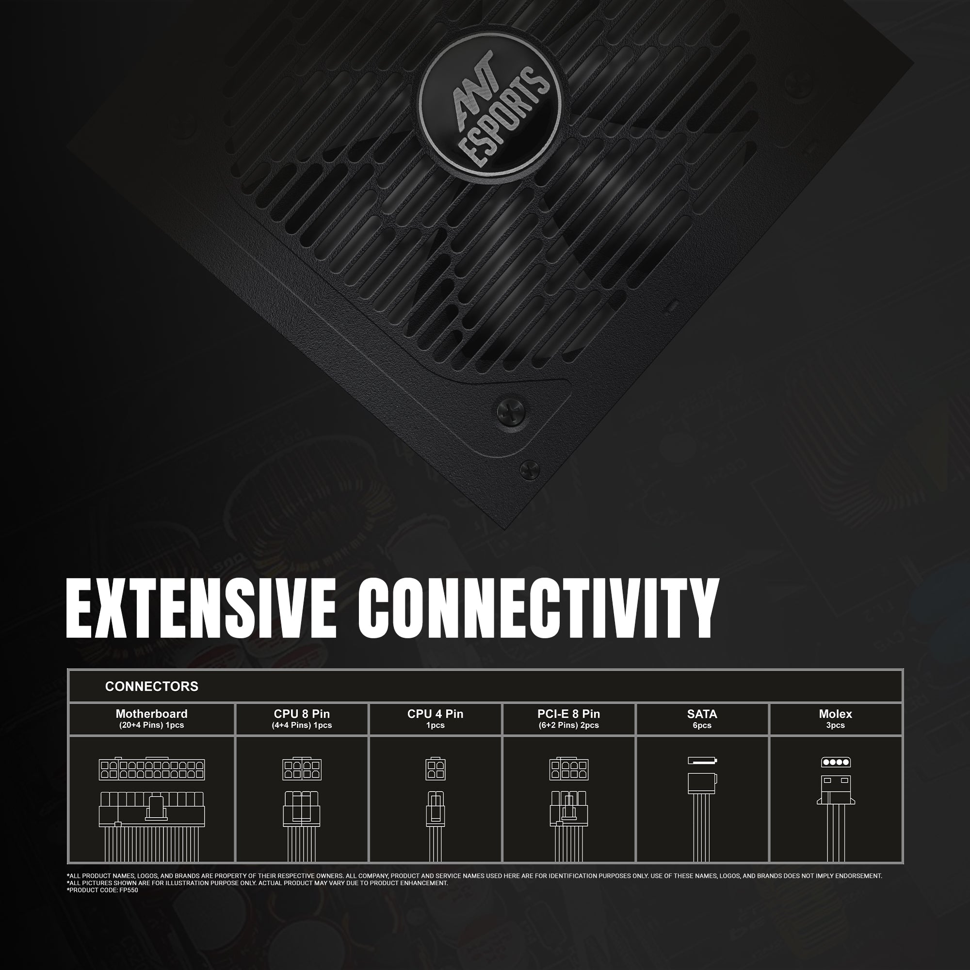 Ant Esports PSU FP550B BRONZ - (R-41258563)
