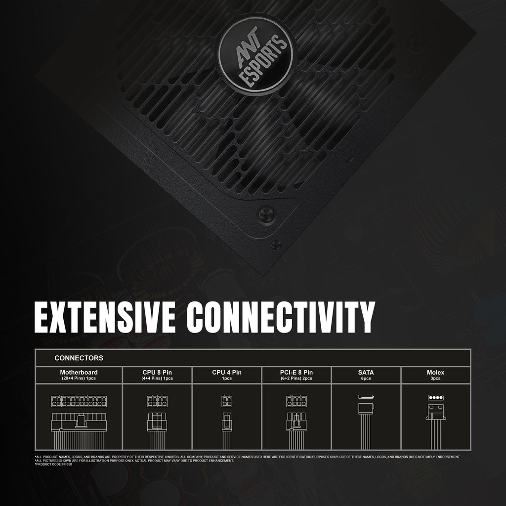Ant Esports PSU FP650B (R-41258563 )