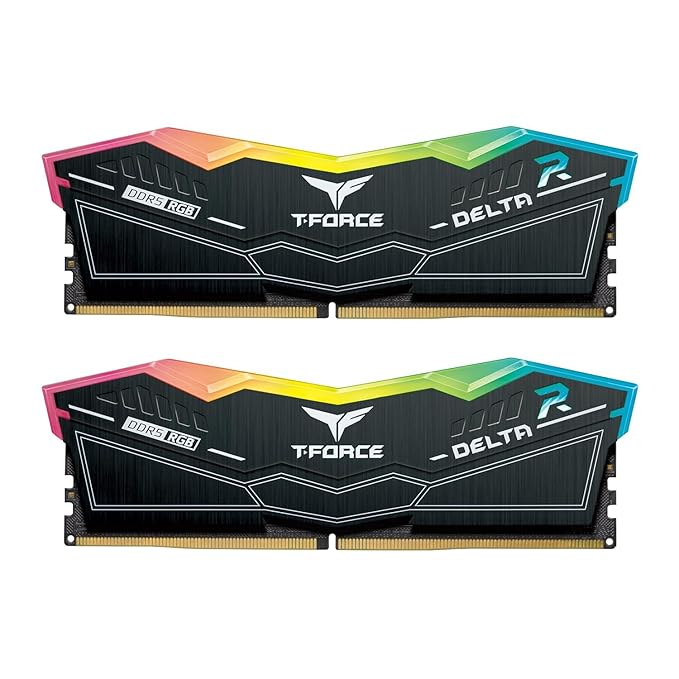 TeamGroup T-Force Delta RGB 2x32GB 6400MHz Black 64GB DDR5