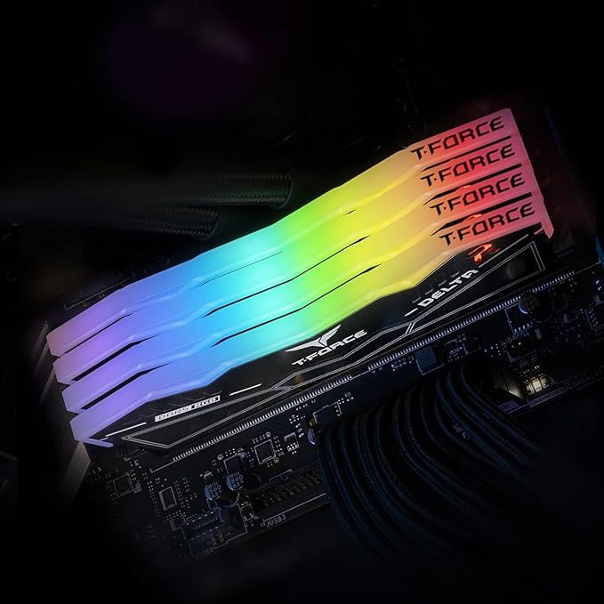 TeamGroup T-Force Delta RGB 2x32GB 6400MHz Black 64GB DDR5