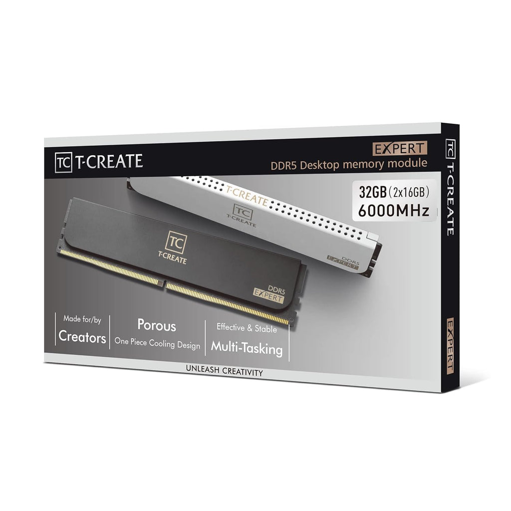 TeamGroup T-Create Expert 2x16GB 6000MHz White 32GB DDR5