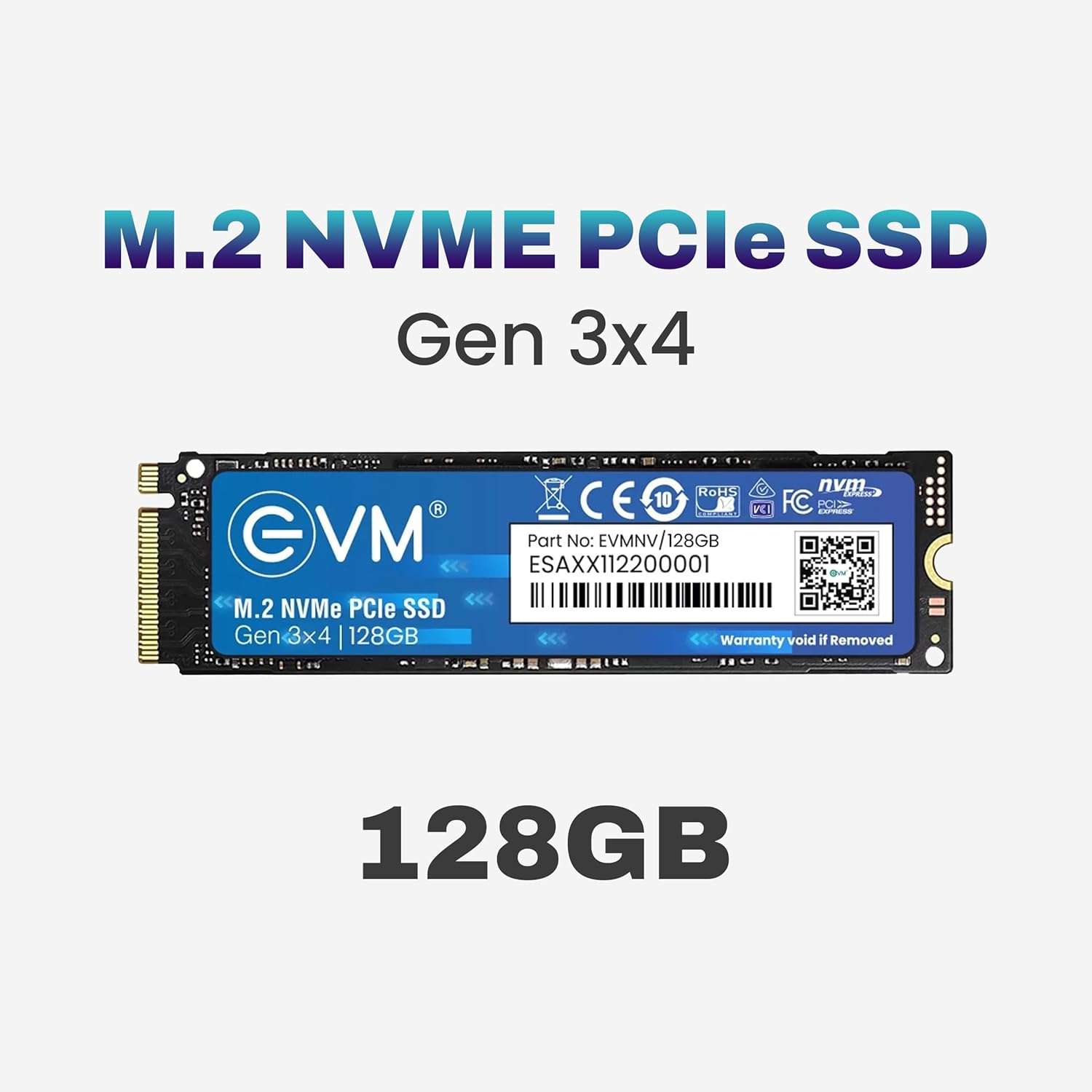 EVM SSD NVME PCI-E (2280) 128GB