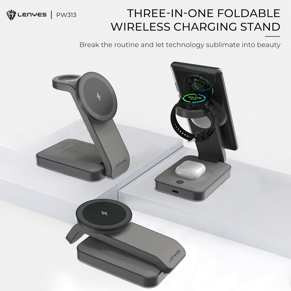 LENYES PW313 Wireless Desk Charger