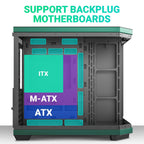 Ant Esports Chassis CRYSTAL X11 ( Chassis Without PSU )