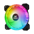 Ant Esports Superflow 120mm ARGB Black Case Fan Kit