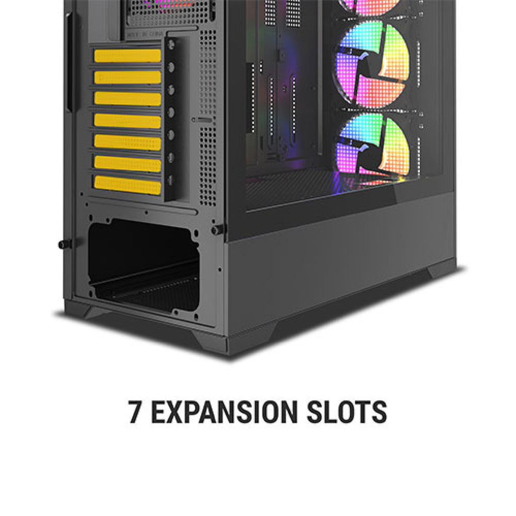 Ant Esports Chassis EVO 360 - Black ( Chassis Without Power Supply )