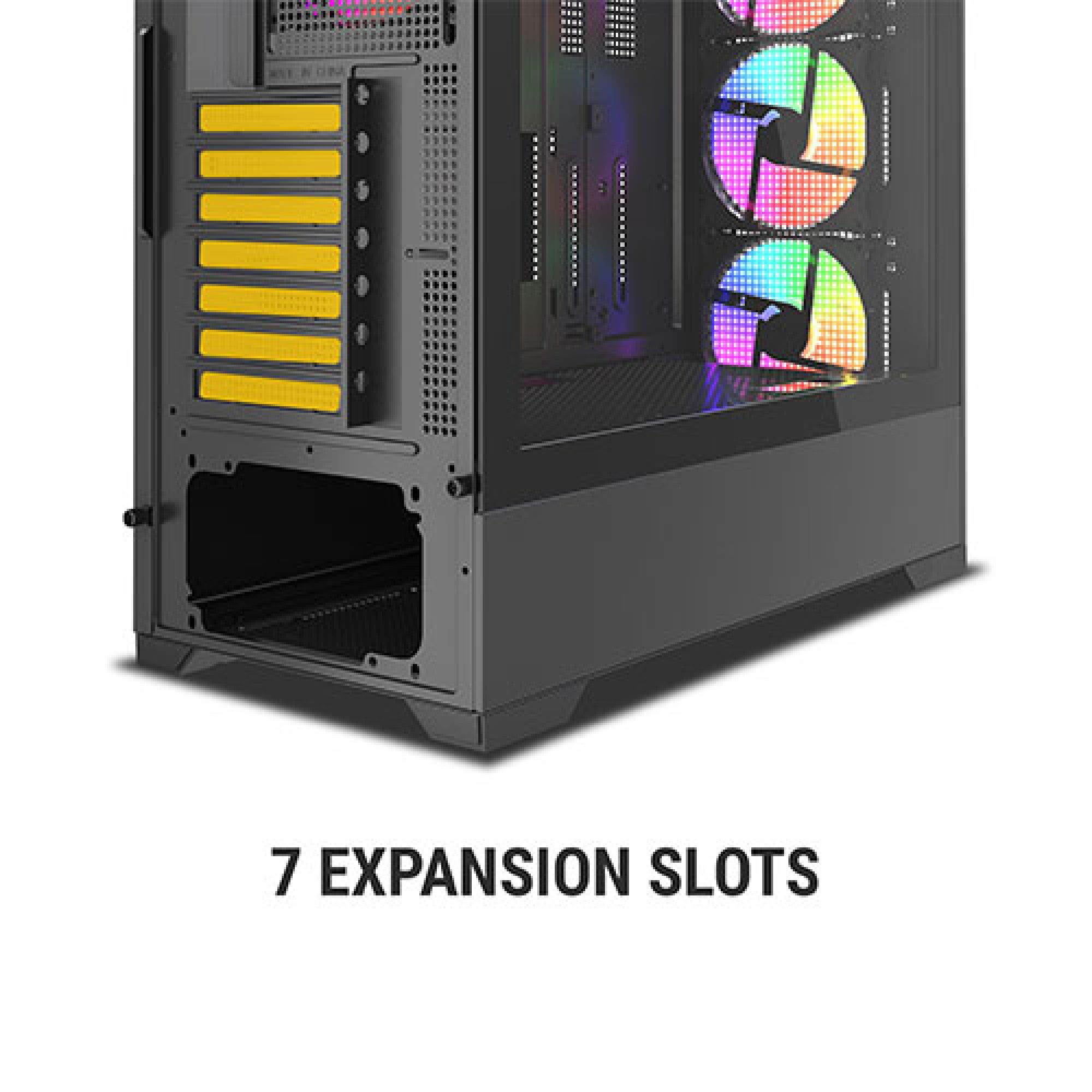 Ant Esports Chassis EVO 360 - Black ( Chassis Without Power Supply )