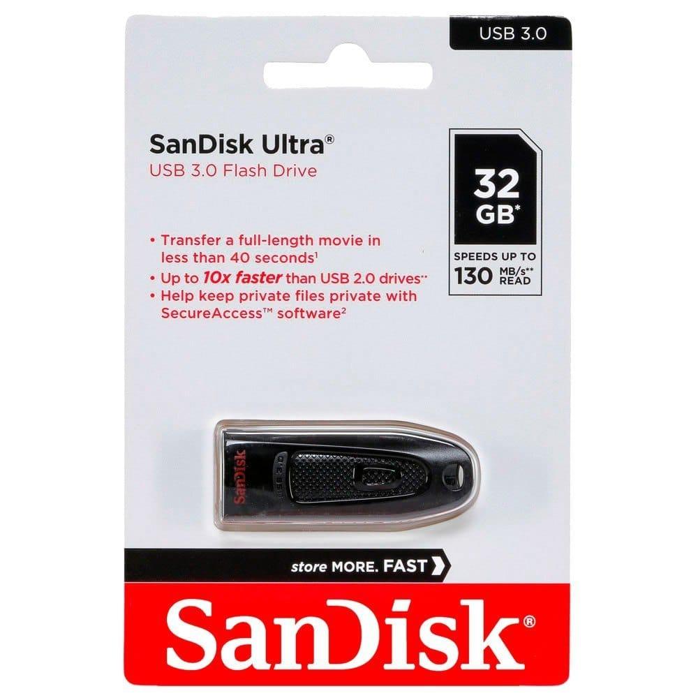 SANDISK PENDRIVE 32GB ULTRA 3.0