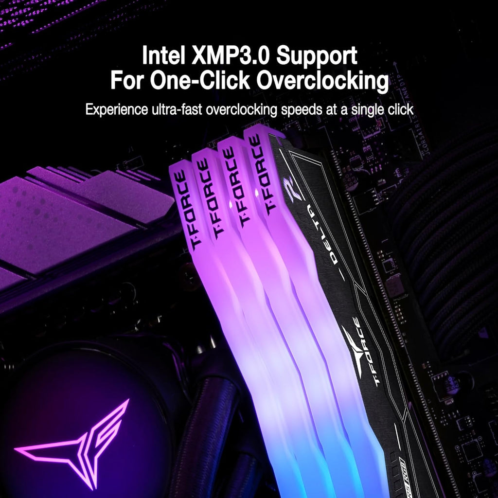 TEAMGROUP T-Force Delta RGB DDR5 Ram 32GB (2x16GB) 7200MHz