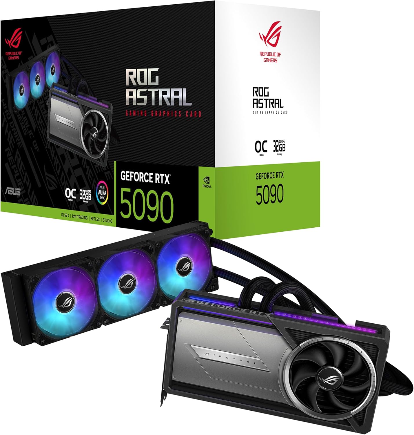 ASUS RTX 5090 32 GB ROG Astral / Liquid Cooler