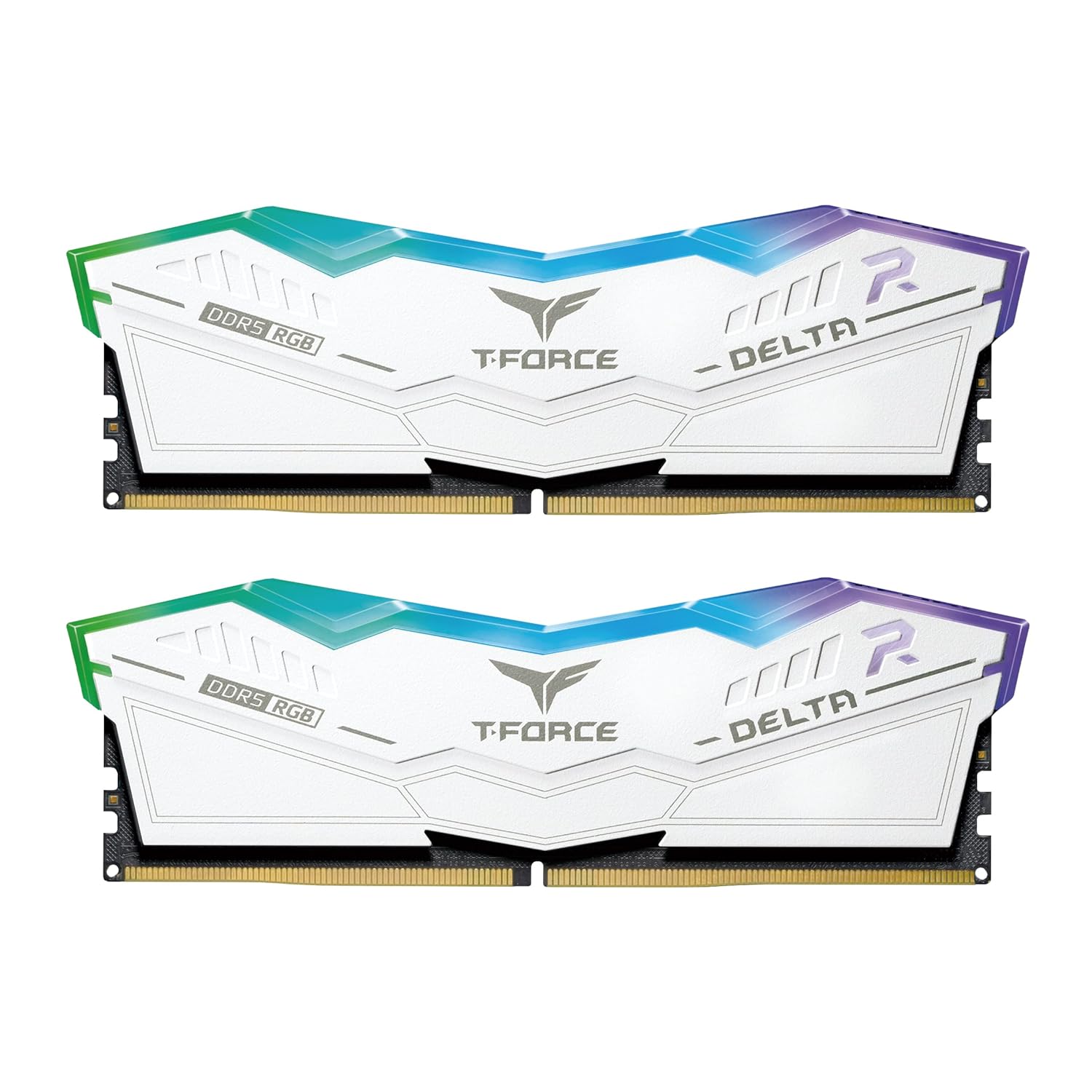 TeamGroup T-Force Delta RGB 2x16GB 6400MHz DDR5 WHITE