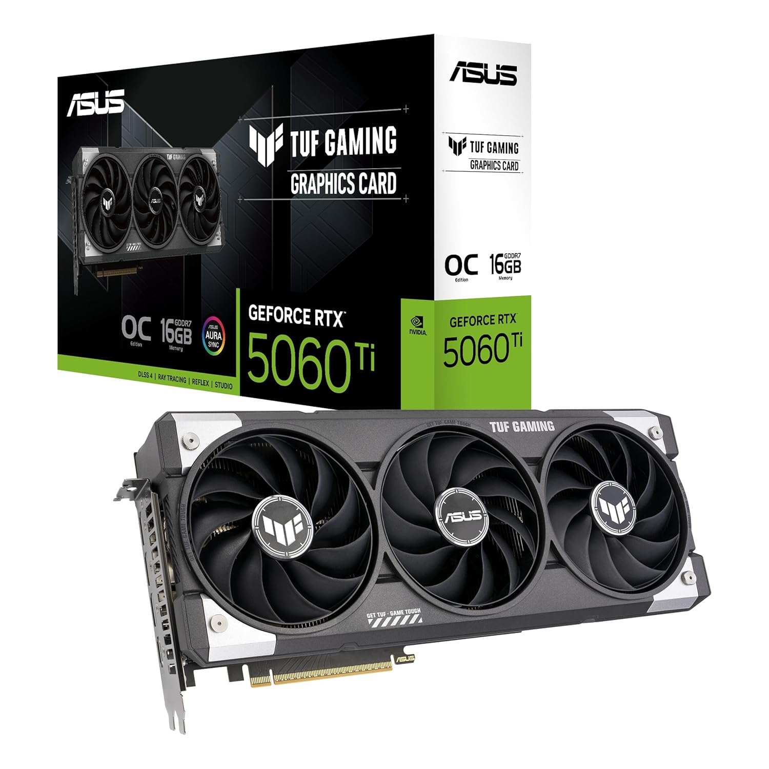 ASUS TUF Gaming GeForce RTX 5060 Ti 16GB GDDR7 OC Edition