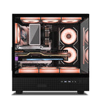 Ant Esports Chassis Crystal X6 -Black ( Chassis Without Power Supply )