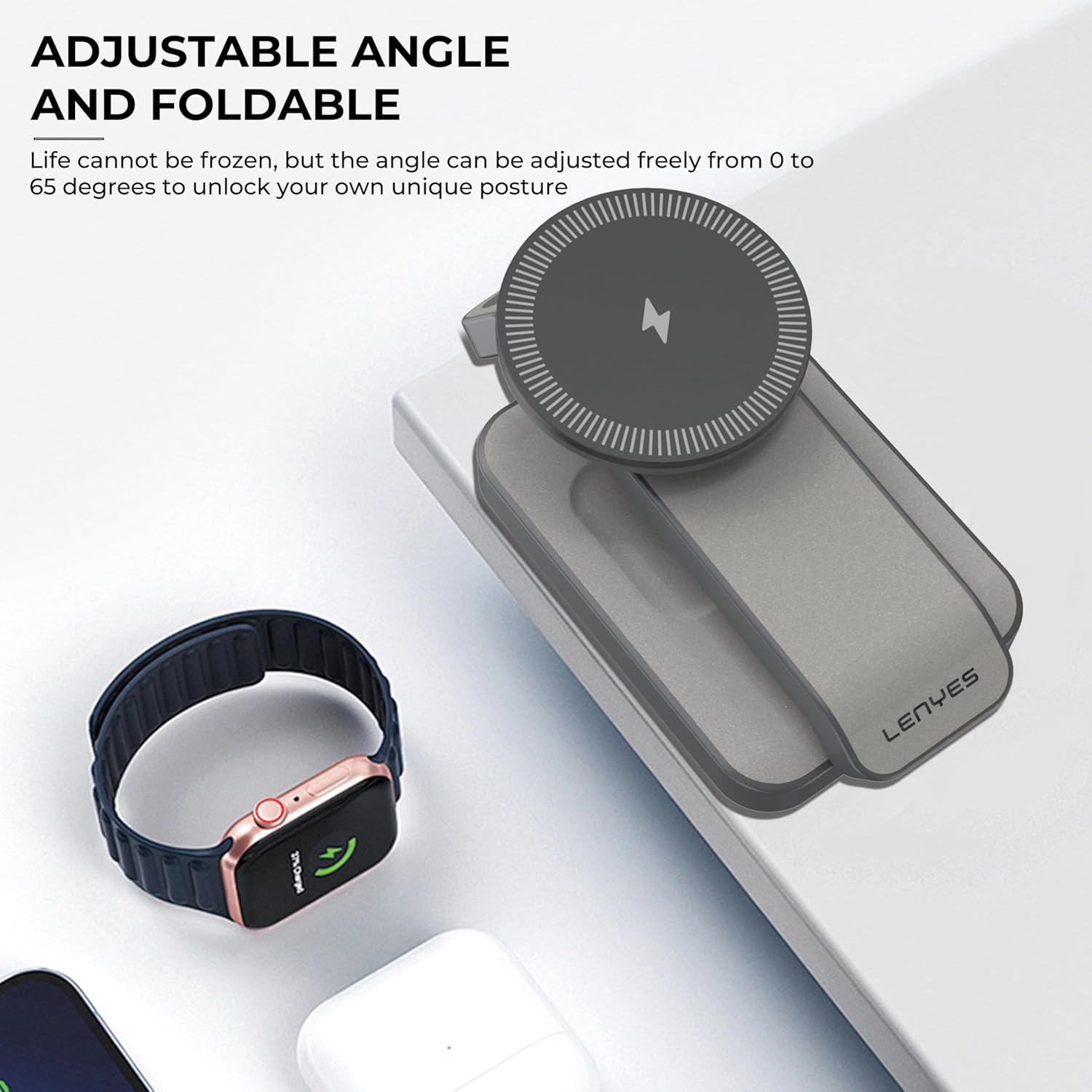 LENYES PW313 Wireless Desk Charger