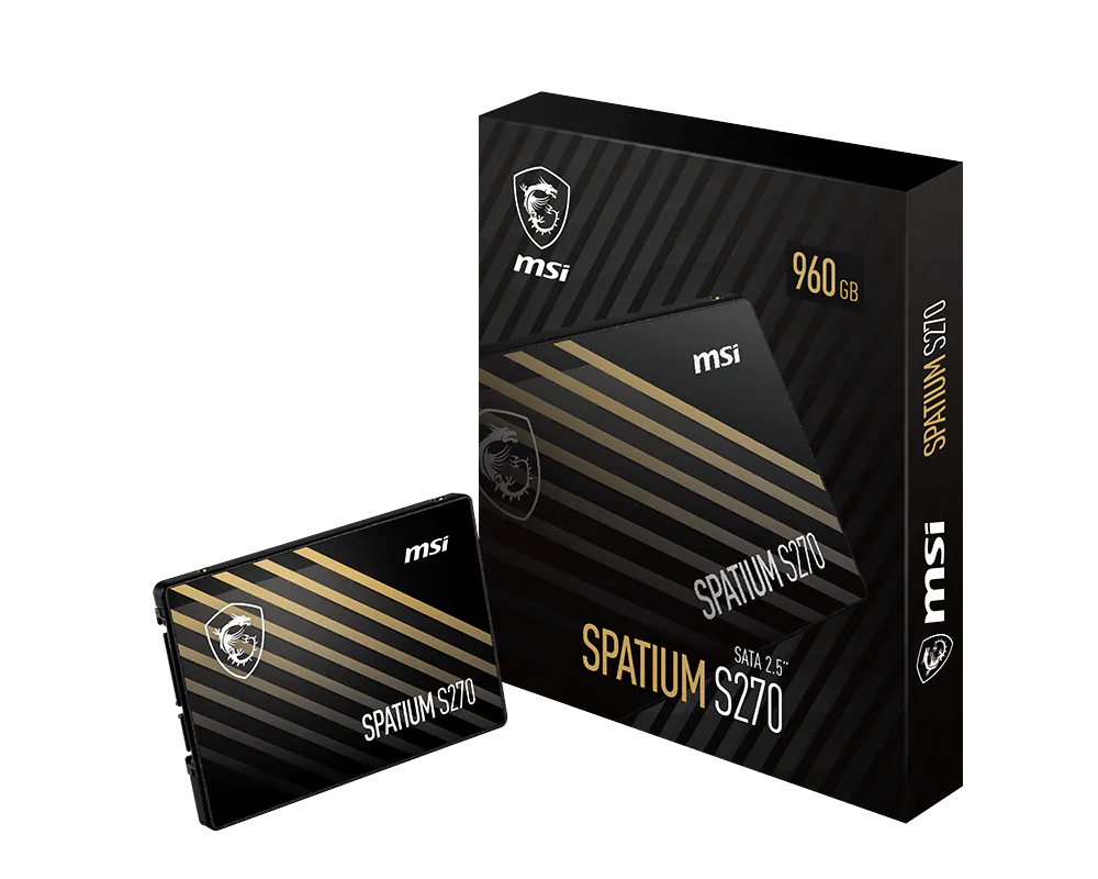 MSI SSD SPATIUM S270 SATA 2.5” 480GB - S78-440E350-P83