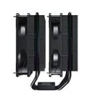 Ant Esports ICE-C621 Dual Tower 2x120mm ARGB AM5/LGA1851 Black CPU Air Cooler