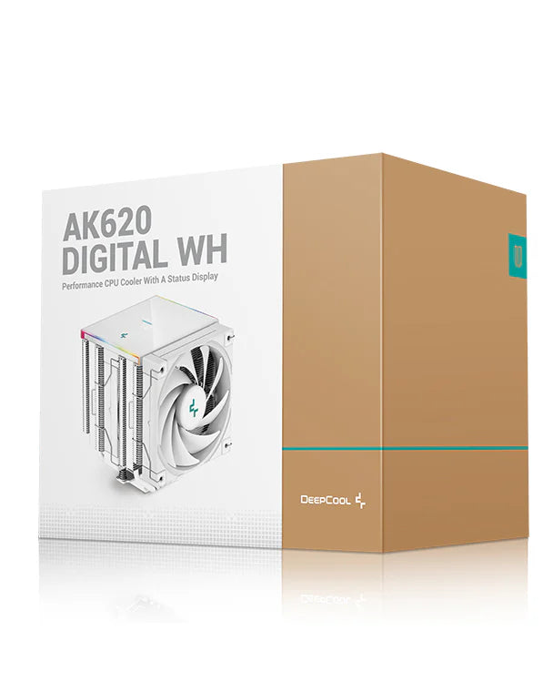 DeepCool AK620 DIGITAL WH CPU Air Cooler