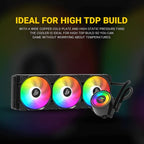 Ant Esports ICE-360 ARGB CPU Liquid Cooler
