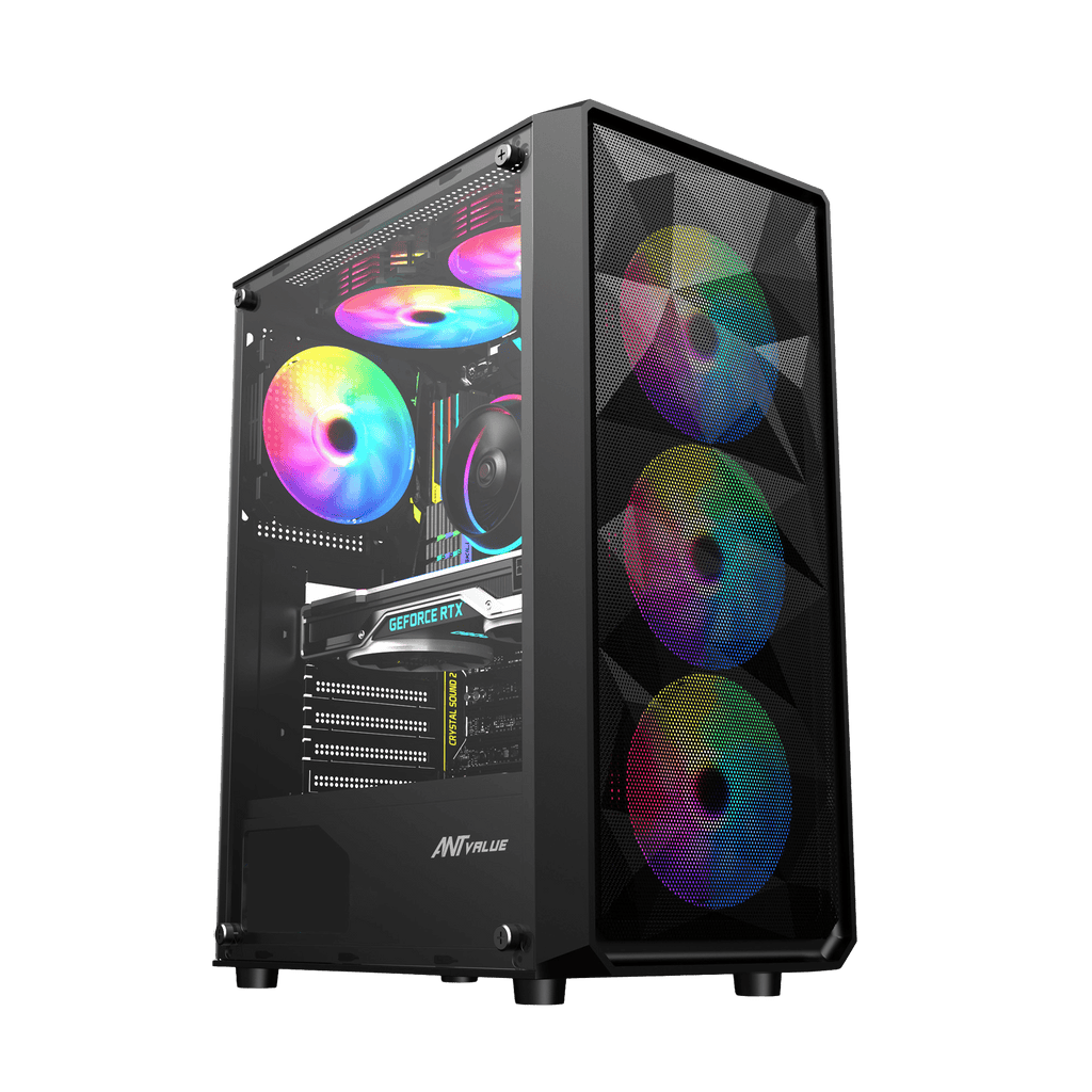 Ant Value Chassis VM41 Black ( Chassis Without Power Supply )