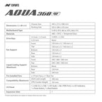 Ant Esports Chassis AQUA 360 4F - Black ( Chassis Without Power Supply )