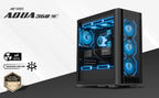 Ant Esports Chassis AQUA 360 4F - Black ( Chassis Without Power Supply )