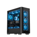 Ant Esports Chassis AQUA 360 4F - Black ( Chassis Without Power Supply )