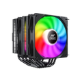 Ant Esports ICE-C621 Dual Tower 2x120mm ARGB AM5/LGA1851 Black CPU Air Cooler