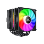 Ant Esports ICE-C621 Dual Tower 2x120mm ARGB AM5/LGA1851 Black CPU Air Cooler
