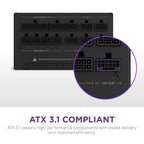 NZXT C850 Gold ATX 3.1 Black