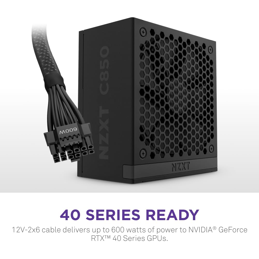NZXT C850 Gold ATX 3.1 Black