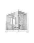 DeepCool CG530 WH Panoramic Tempered Glass Dual Chamber ATX Fish Tank Case