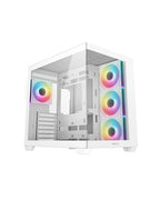 DeepCool CG530 4F WH Panoramic Tempered Glass Dual Chamber ATX Case