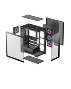 DeepCool CG580 4F WH Panoramic ATX Fish Tank Case